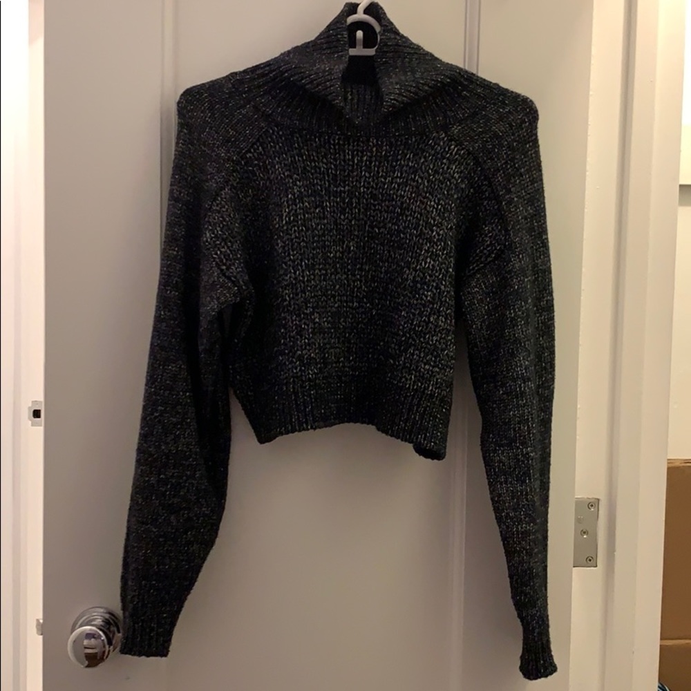 Zara knit copped sweater